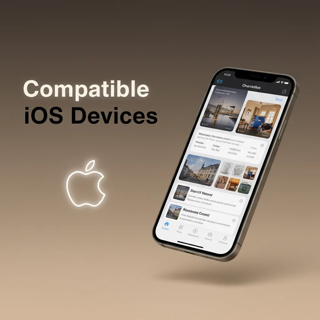 Supported devices: iPhone X/XS/XR, iPhone 11–15 series, and iPads running iPadOS 12 or later.